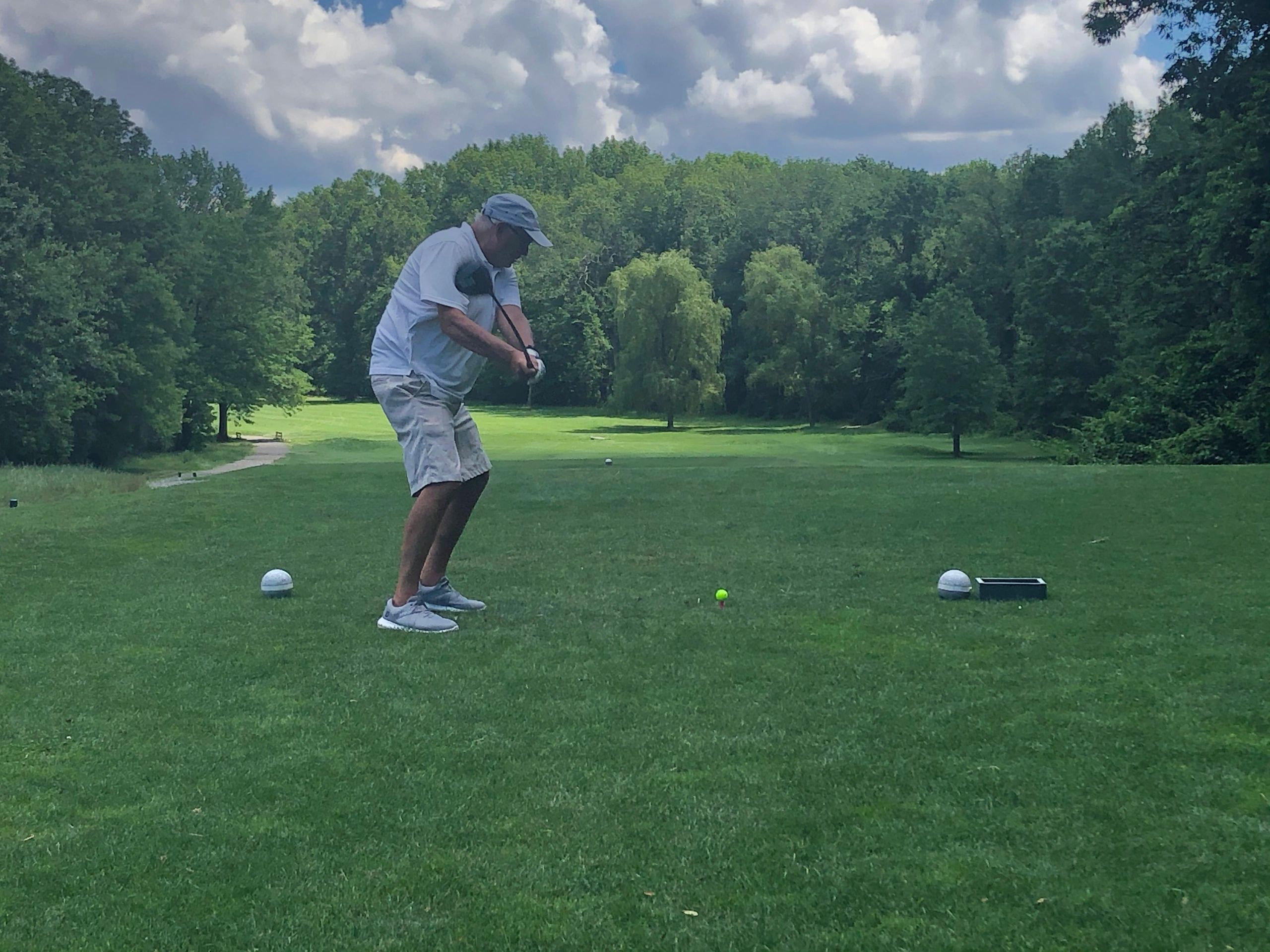 On the tee